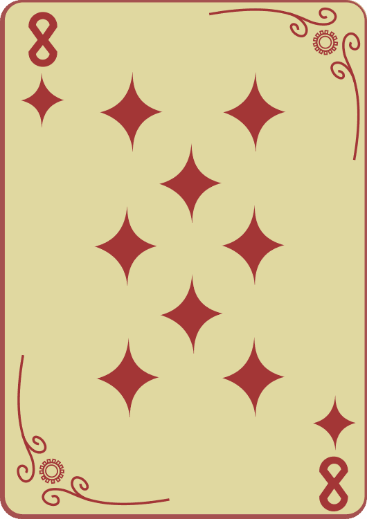 8 de carreau