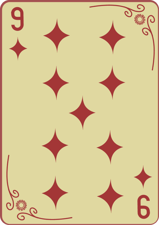 9 de carreau