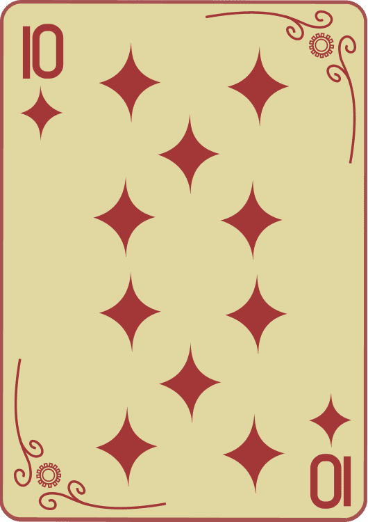 10 de carreau