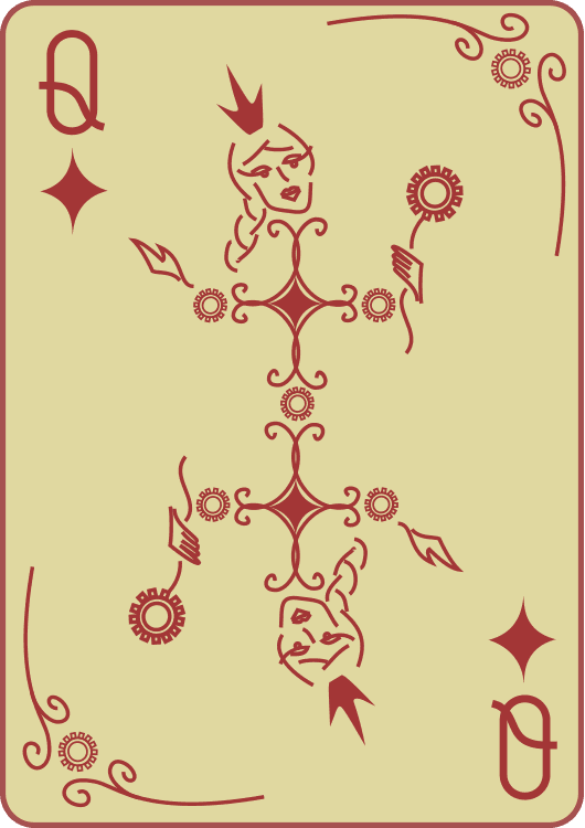 Dame de carreau
