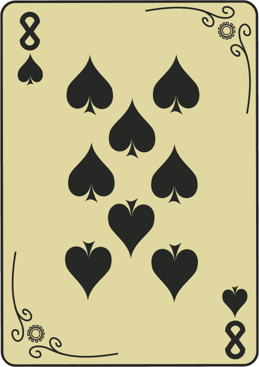8 de pique