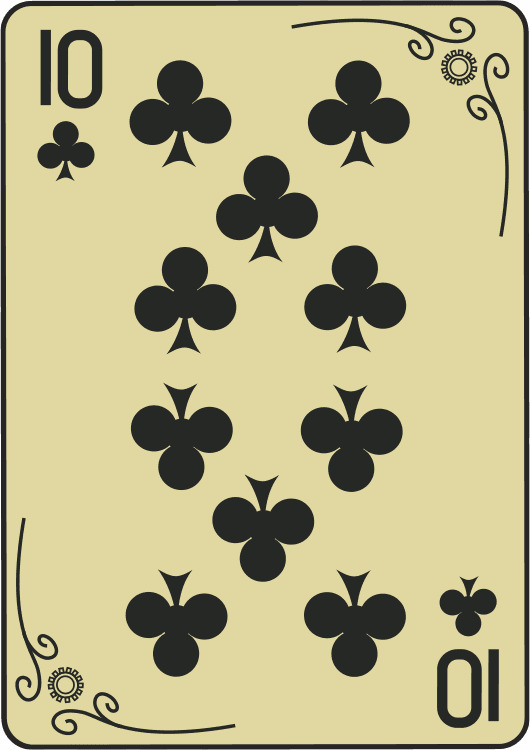 10 de trèfle