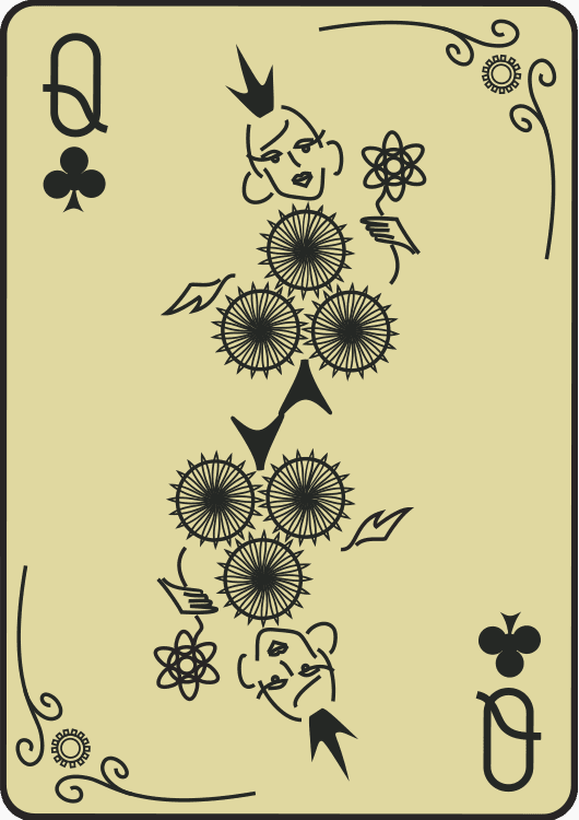 Dame de trèfle